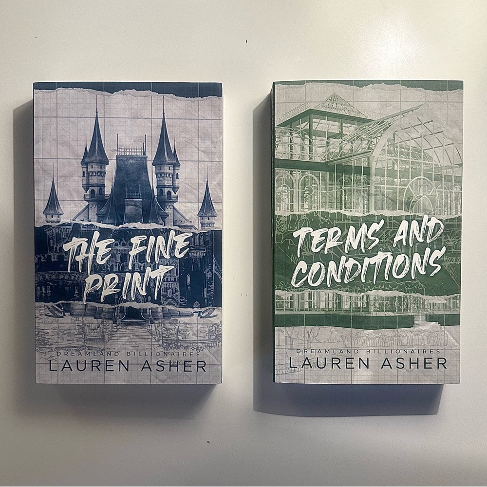 The Fine Print | 18+ | Dreamland Billionaires Paperback Books 1-2 | Lauren Asher